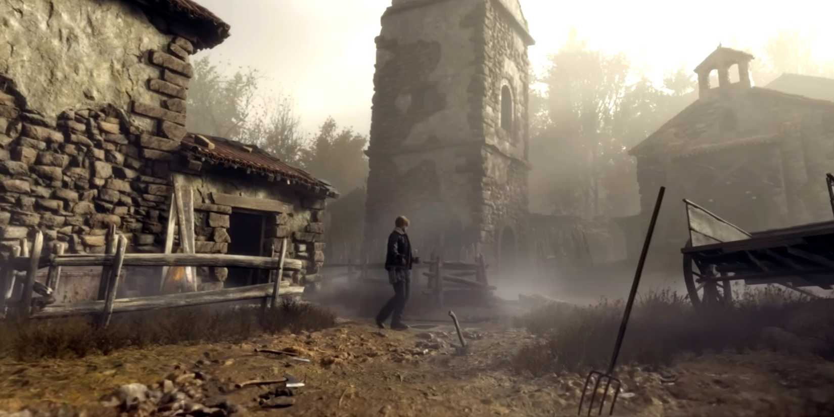 Resident Evil 4 (2023) - Village cutscene