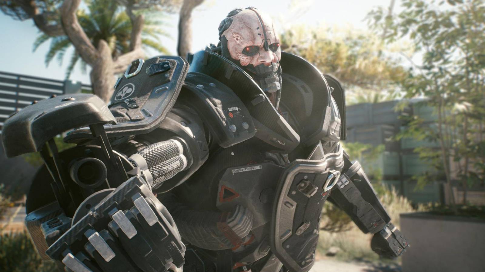 Adam Smasher in Cyberpunk 2077