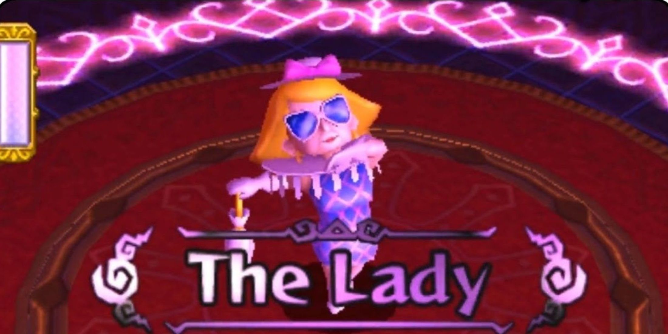 Lady Maud, also known as The Lady, smugly posing