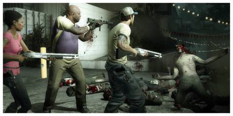 Left 4 Dead 2 - Steam Screenshot (The Group Fighting)