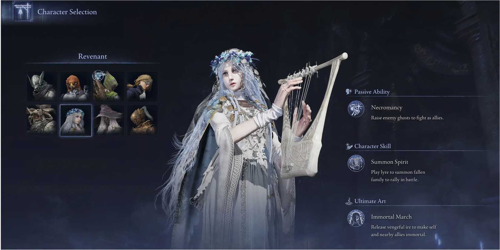 Revanant character in Elden Ring Nightreign