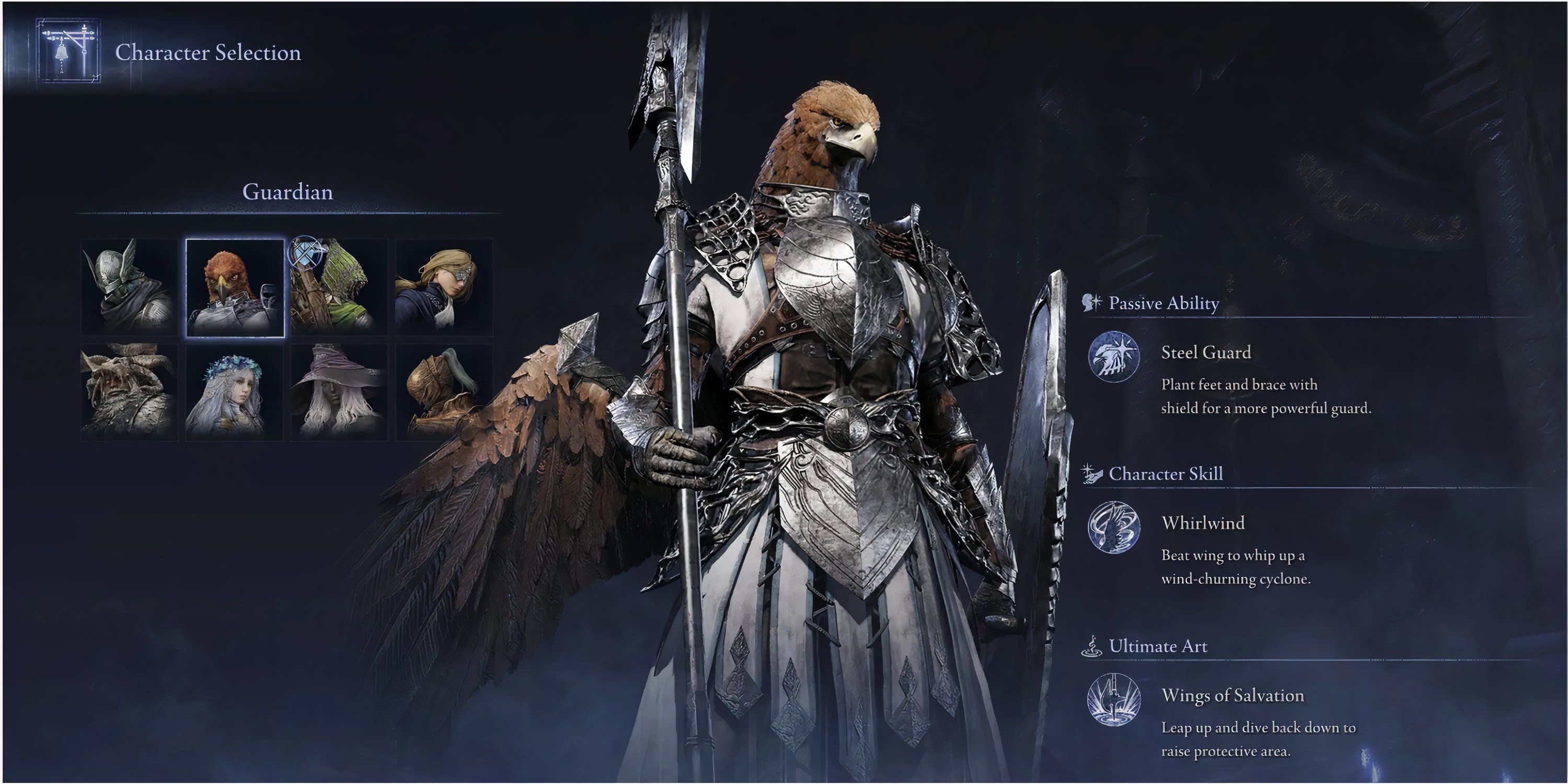 Elden Ring NightReign's Guardian character