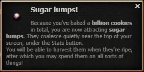 Cookie Clicker Sugar Lumps