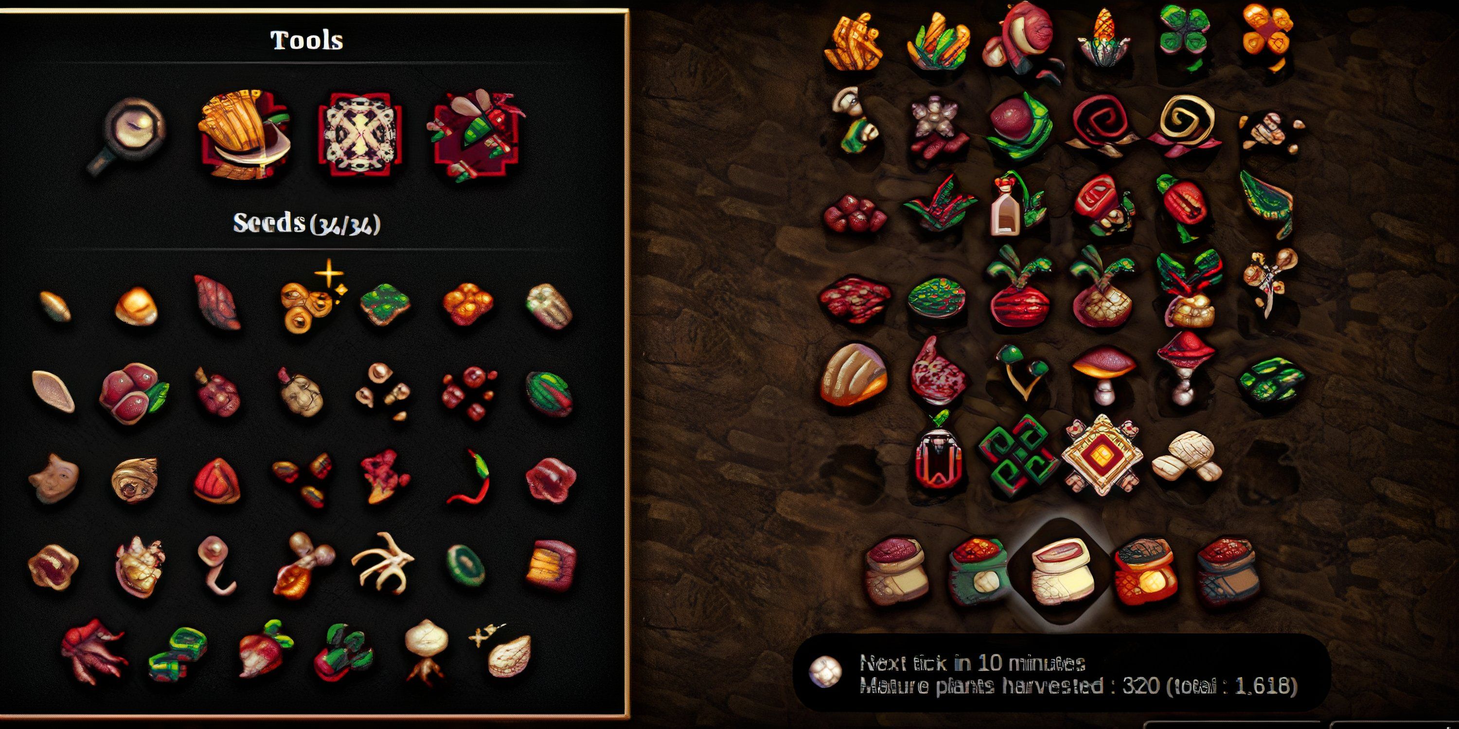 Cookie click garden