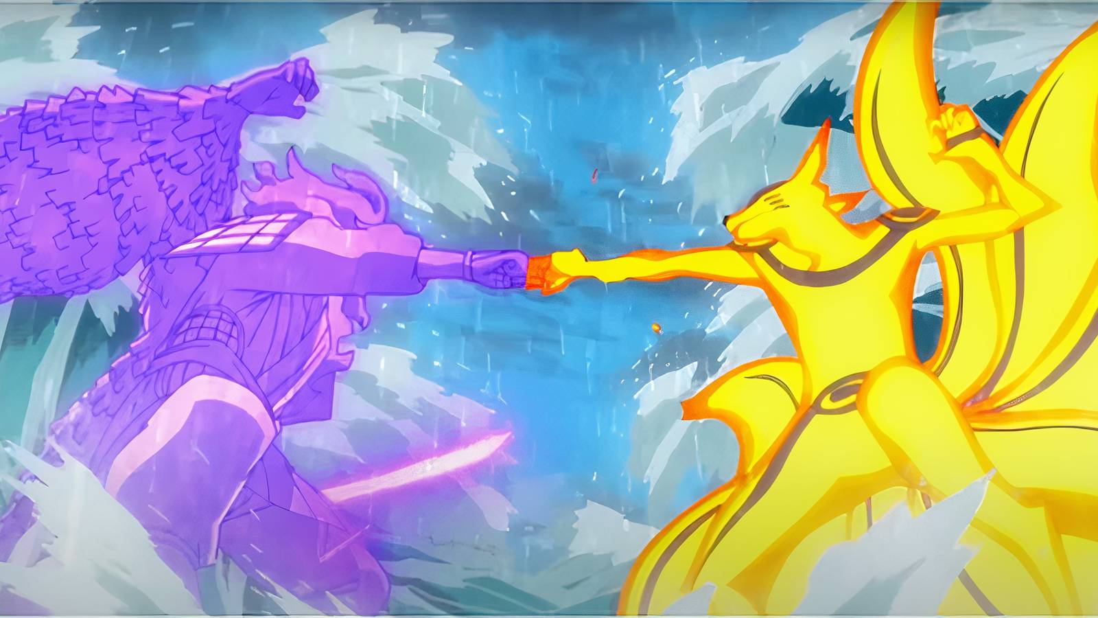 Naruto vs Sasuke in Naruto Shippuden