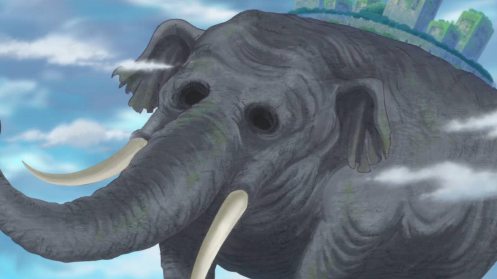 Zunesha, the oldest One Piece character with a confirmed age.