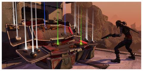 Borderlands - Steam Screenshot (An Open Chest)