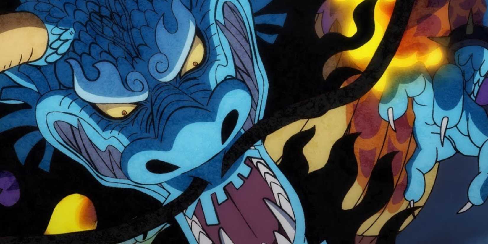 Kaido in dragon form