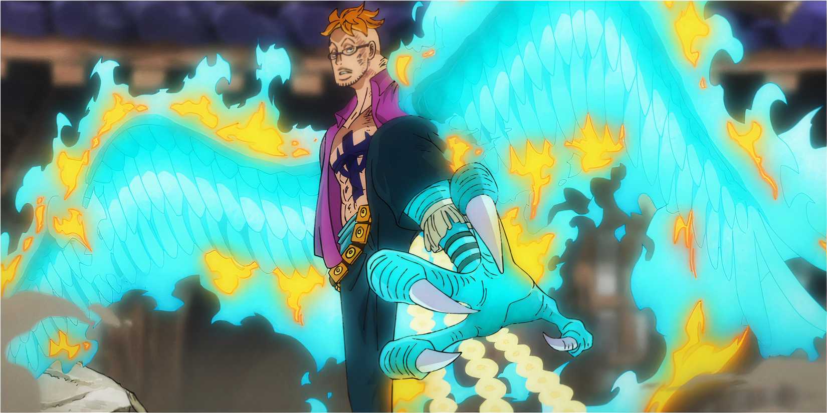 Tori Tori no Mi, Model: Phoenix - Marco - Blue flames