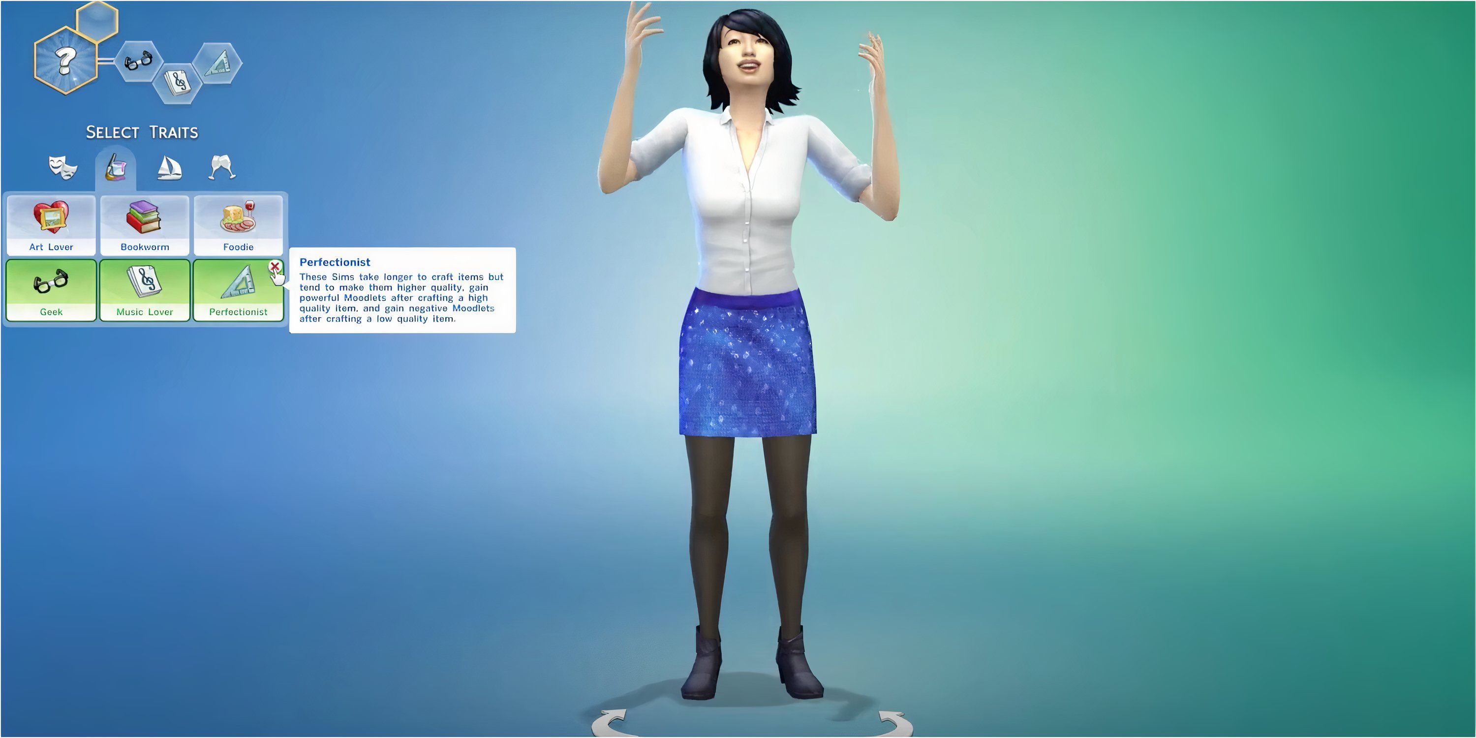 The Sims 4 (Perfectionist Trait)