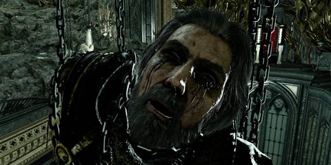 Regis Lucis Caelum's body in Final Fantasy 15