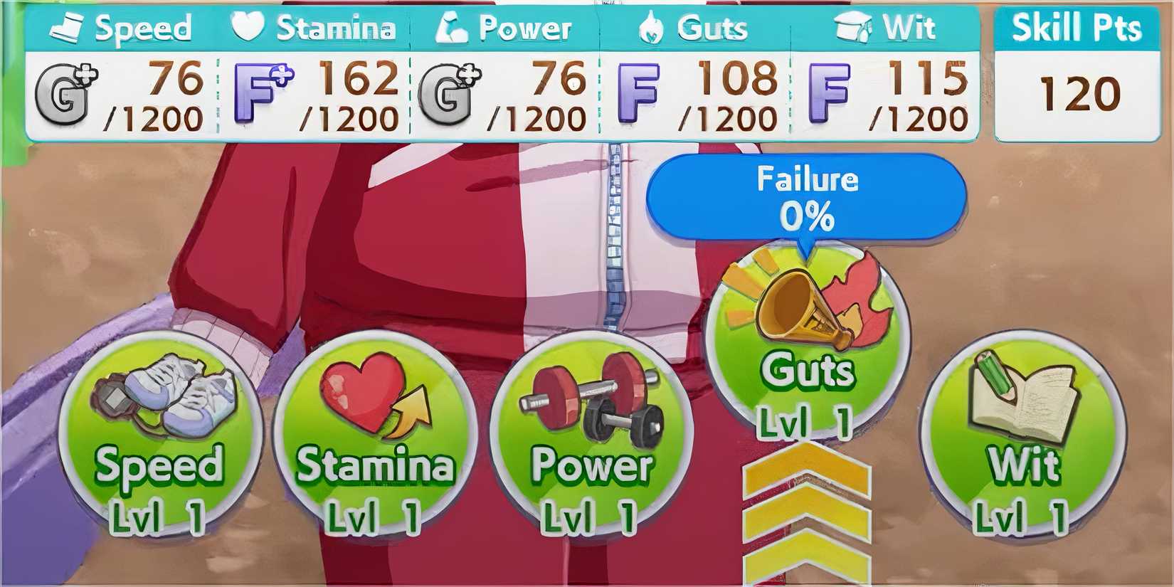 Guts stat - Umamusume: Pretty Derby