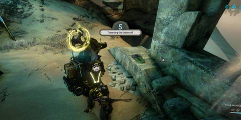 Undercroft fragment location.