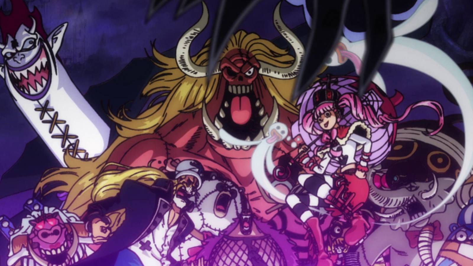 Gecko Moria and his top crewmates