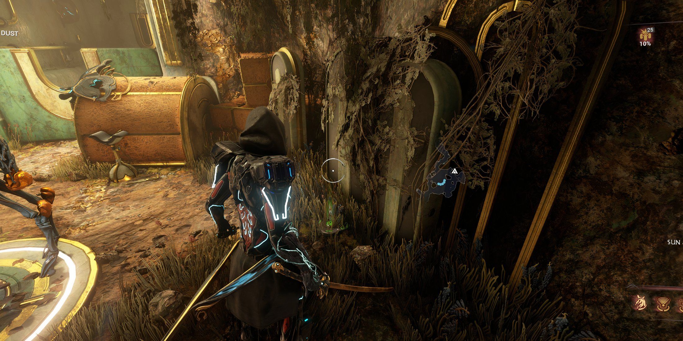 Lore fragment location in Teshin's Cave 