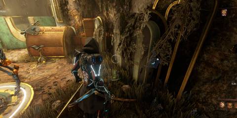 Lore fragment location in Teshin's Cave 