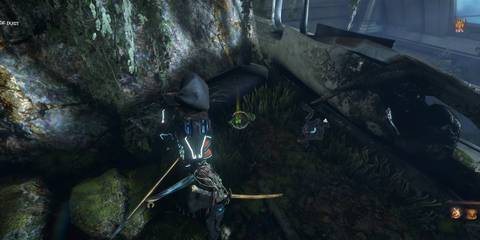 Teshin's Cave Fragment #2. Garden area