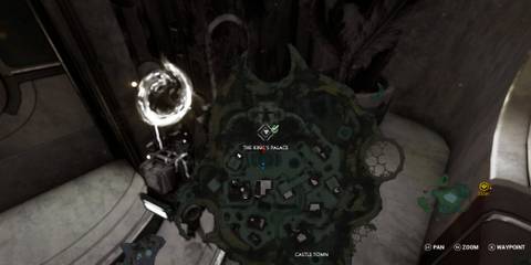 King's Palace fragment location, balcony map