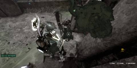  Scholar's Landing Fragment floating structure with map.