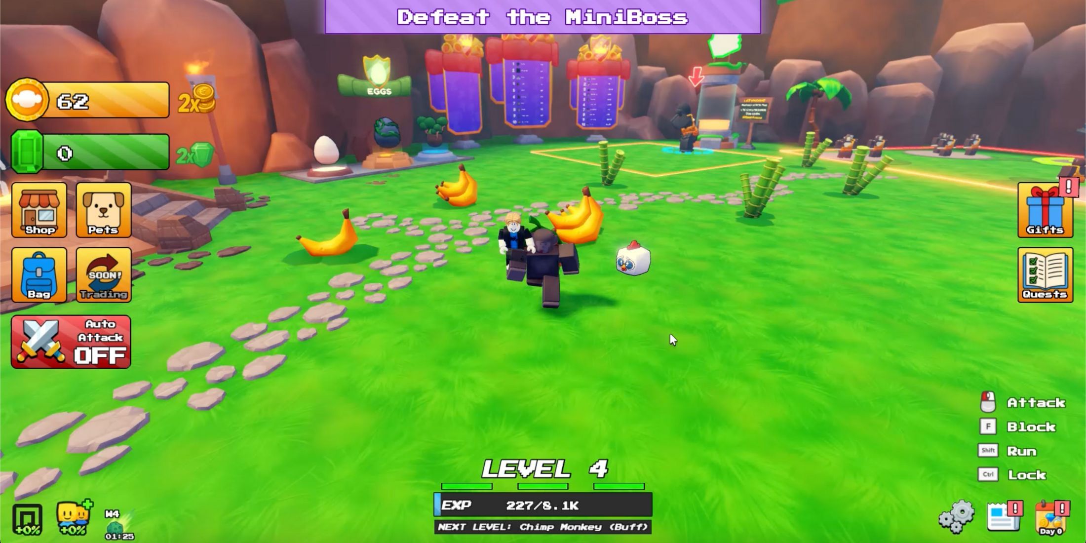 Monkey Ascension player