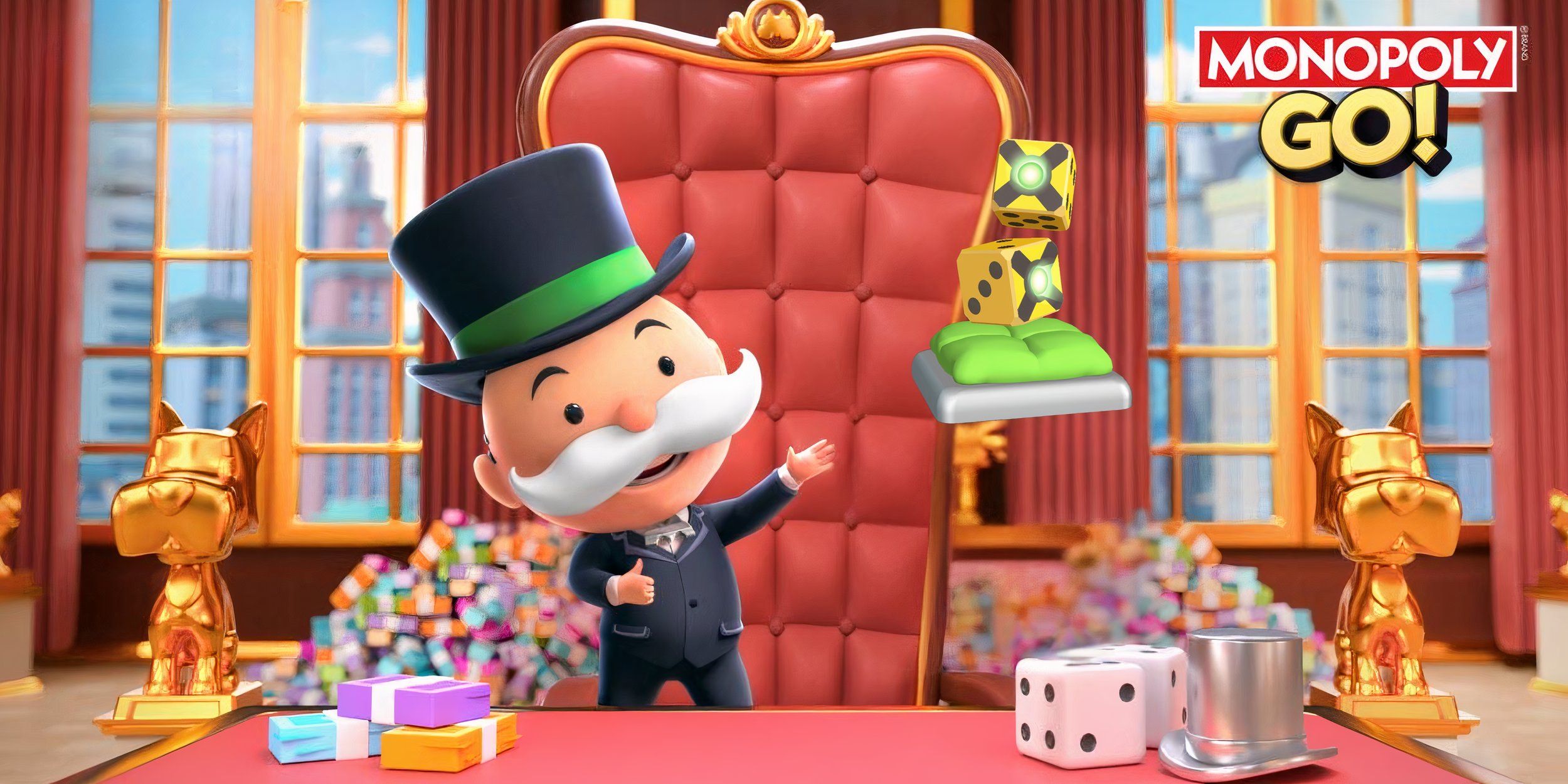 Monopoly GO Right Track Dice Skin 