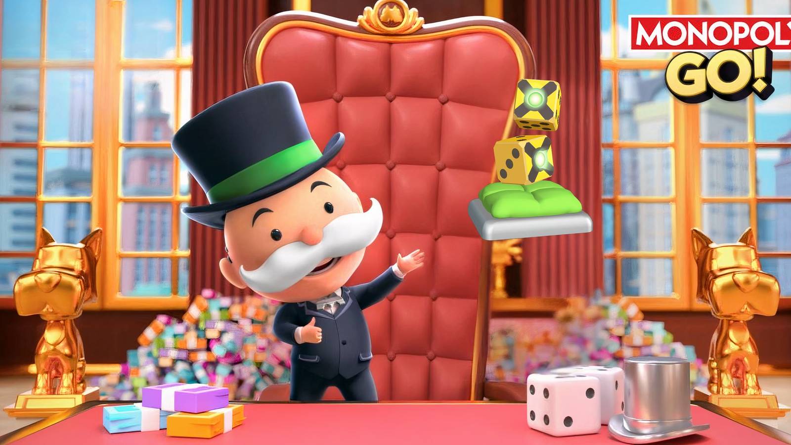 Monopoly GO Right Track Dice Skin 