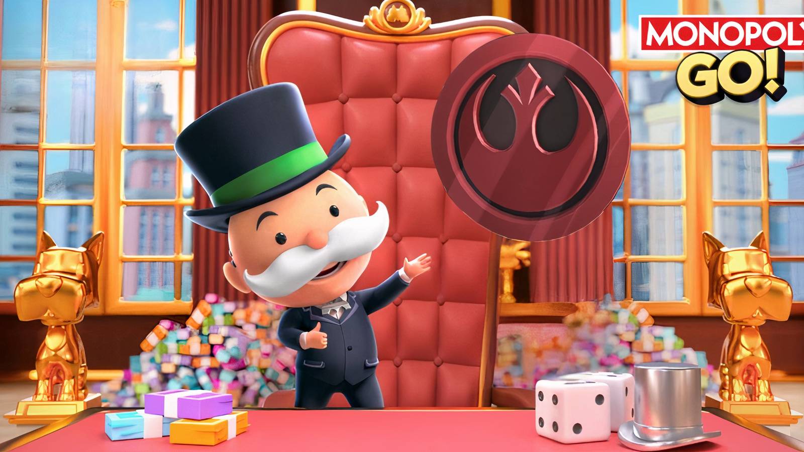 Monopoly GO Rebel Alliance Shield