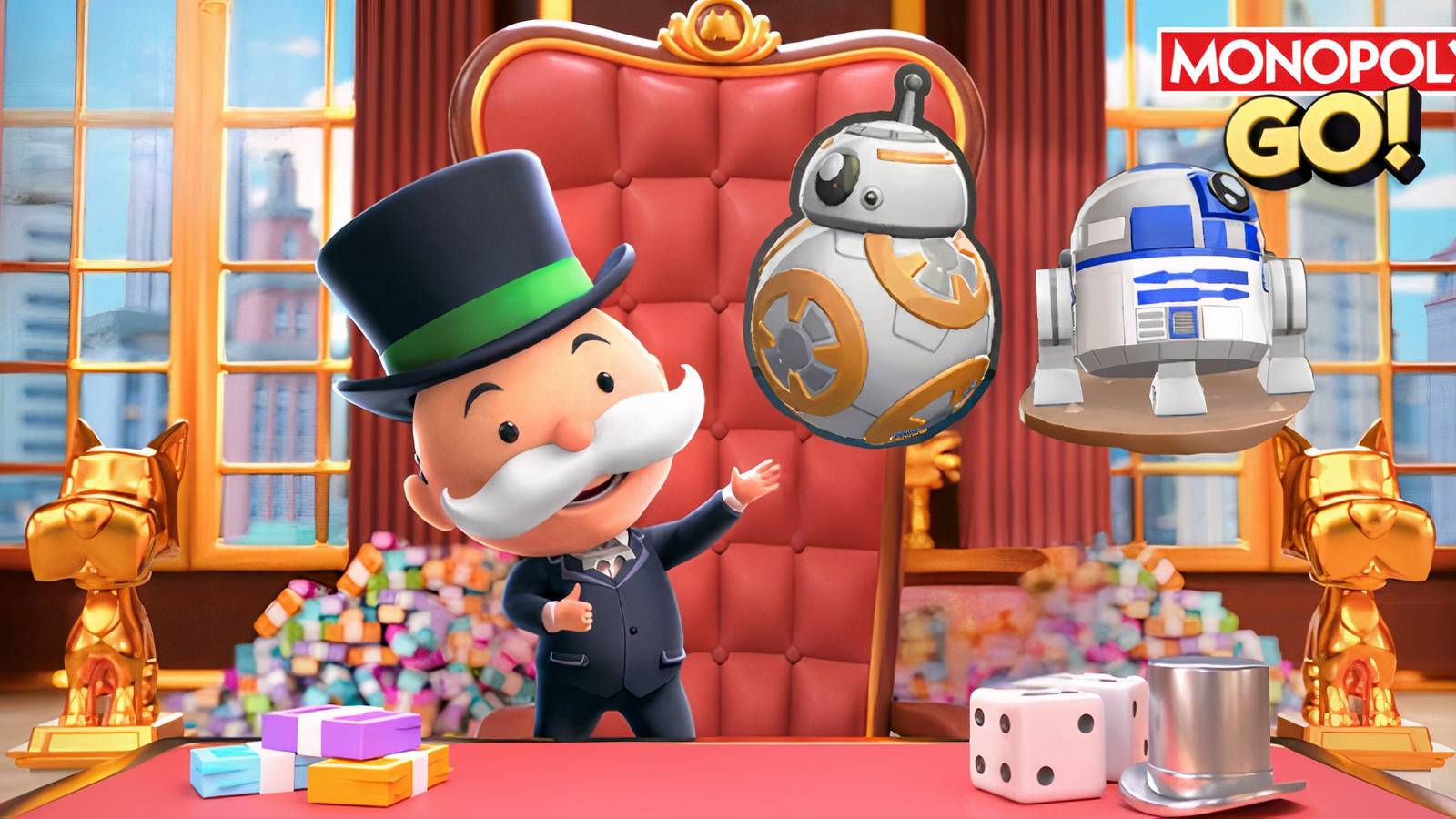 Monopoly GO R2-D2 & BB-8 Tokens