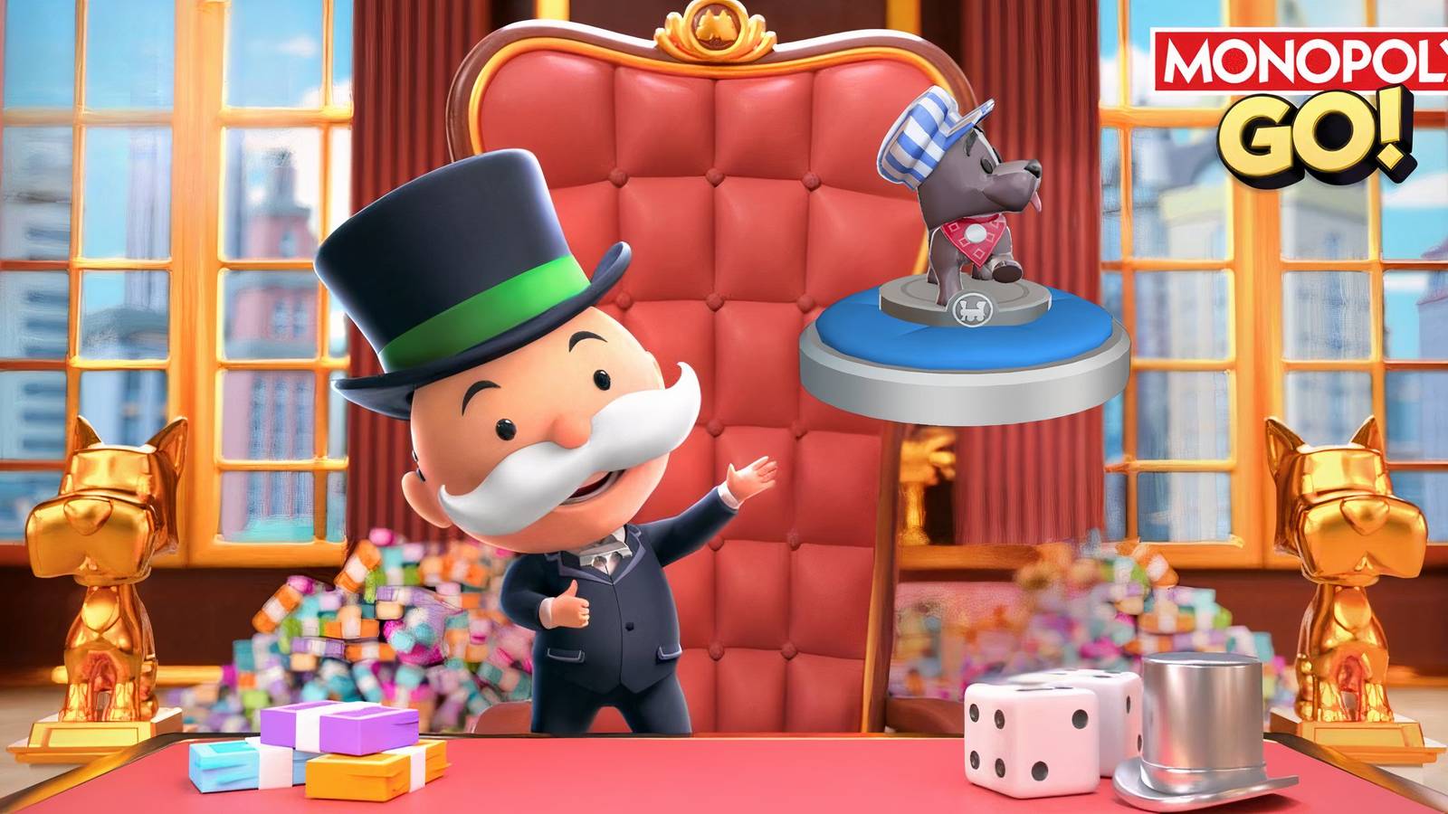 Monopoly GO Railway Scottie Token