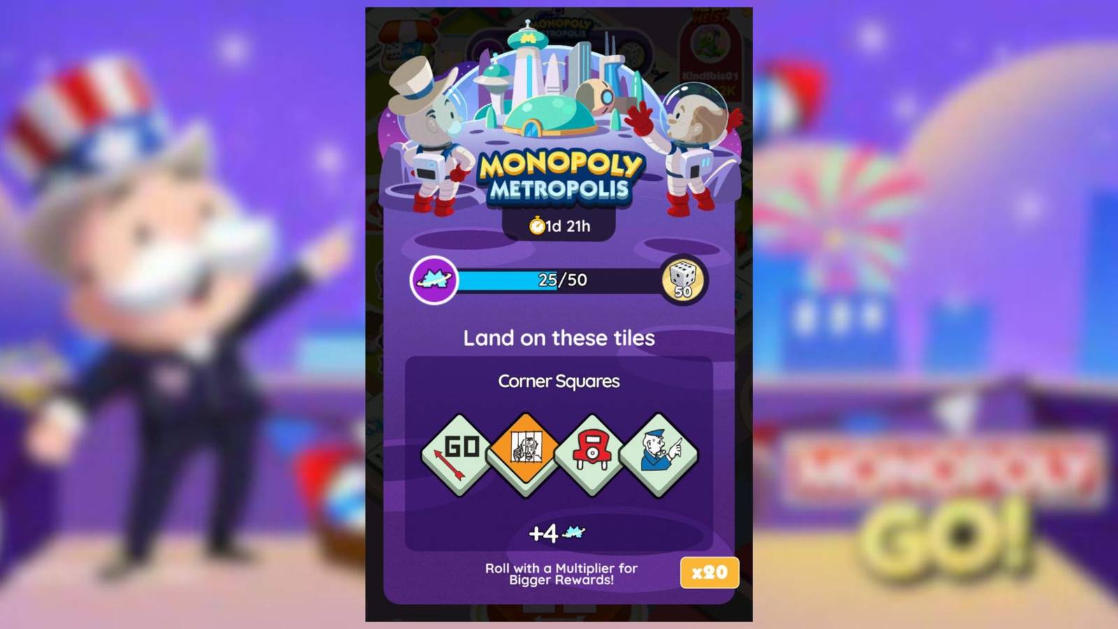 monopoly metropolis monopoly go 