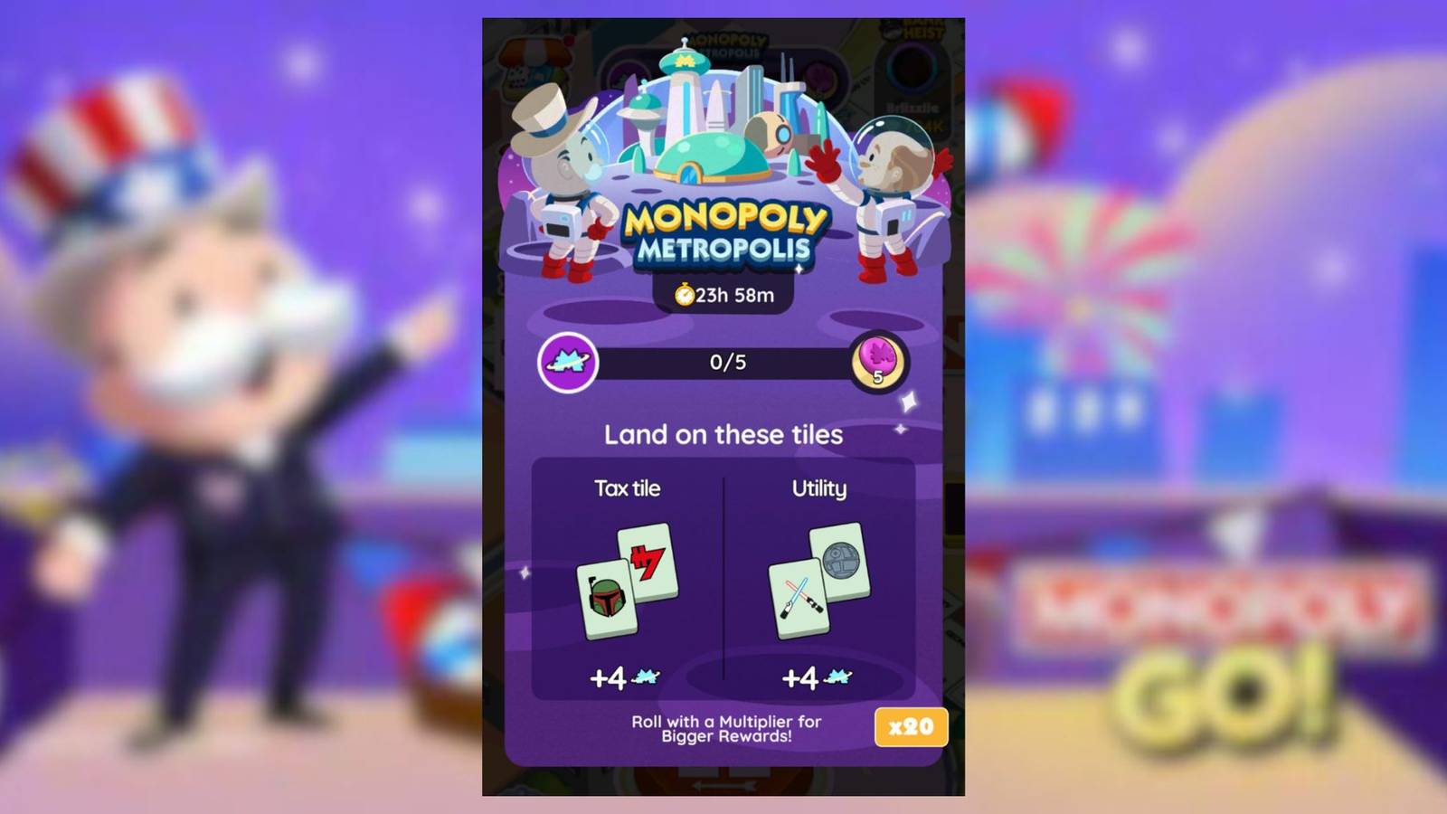 monopoly metropolis monopoly go 