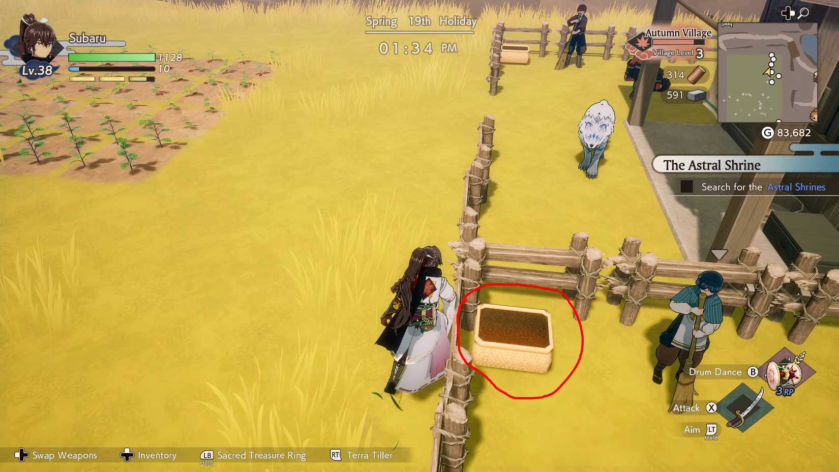 monster produce basket in rune factory guardians of azuma