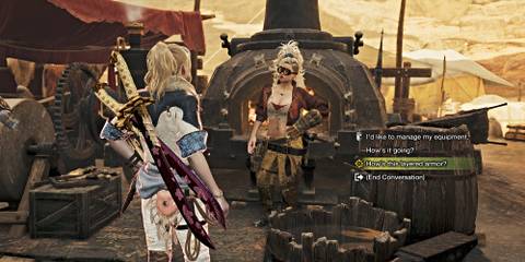 mosnter-hunter-wilds-gemma-layered-armor-dialogue