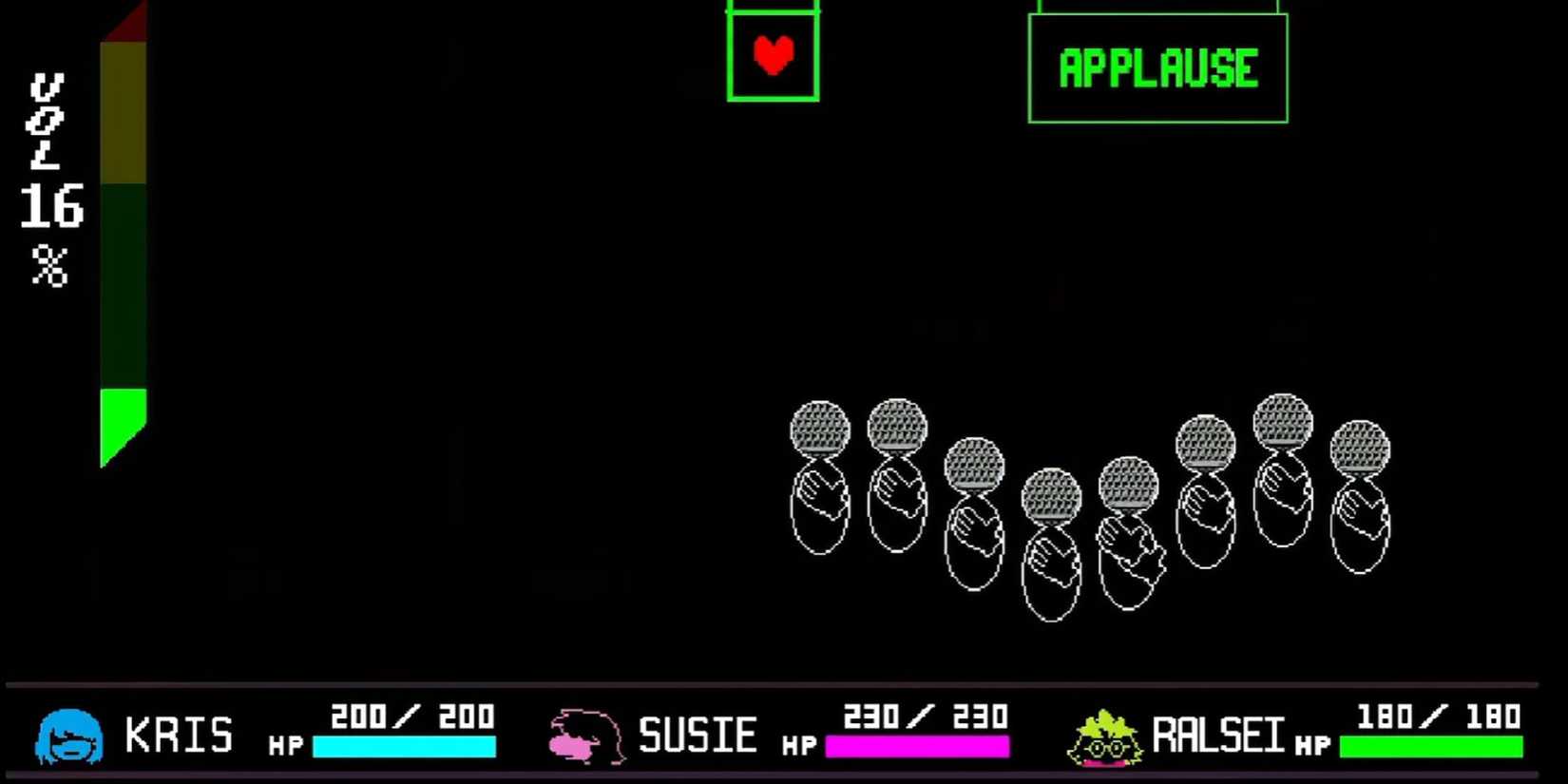 Motormouth Mike Attack in Deltarune