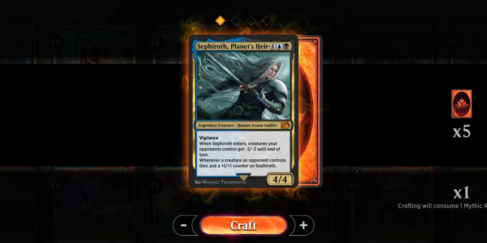 Magic The Gathering Arena Sephiroth