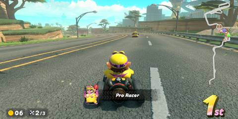 Mushroom Cup Mario Kart World Wario pro racer