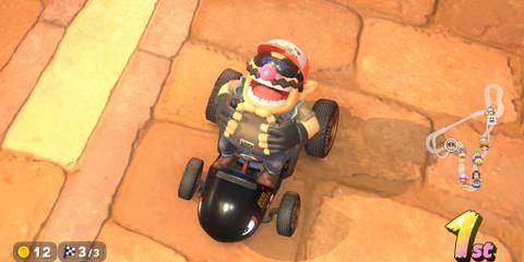 Mushroom Cup Mario Kart World Wario win