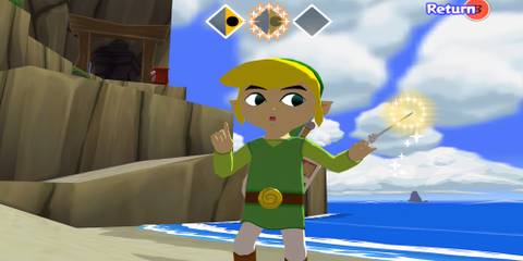 link using the wind waker
