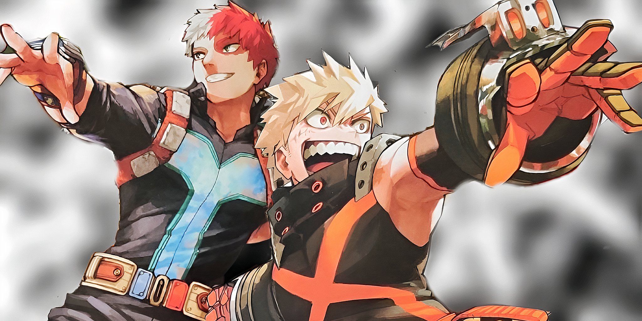 Mein Held Bakugo Shoto Pro Hero Timeskip Design Academy