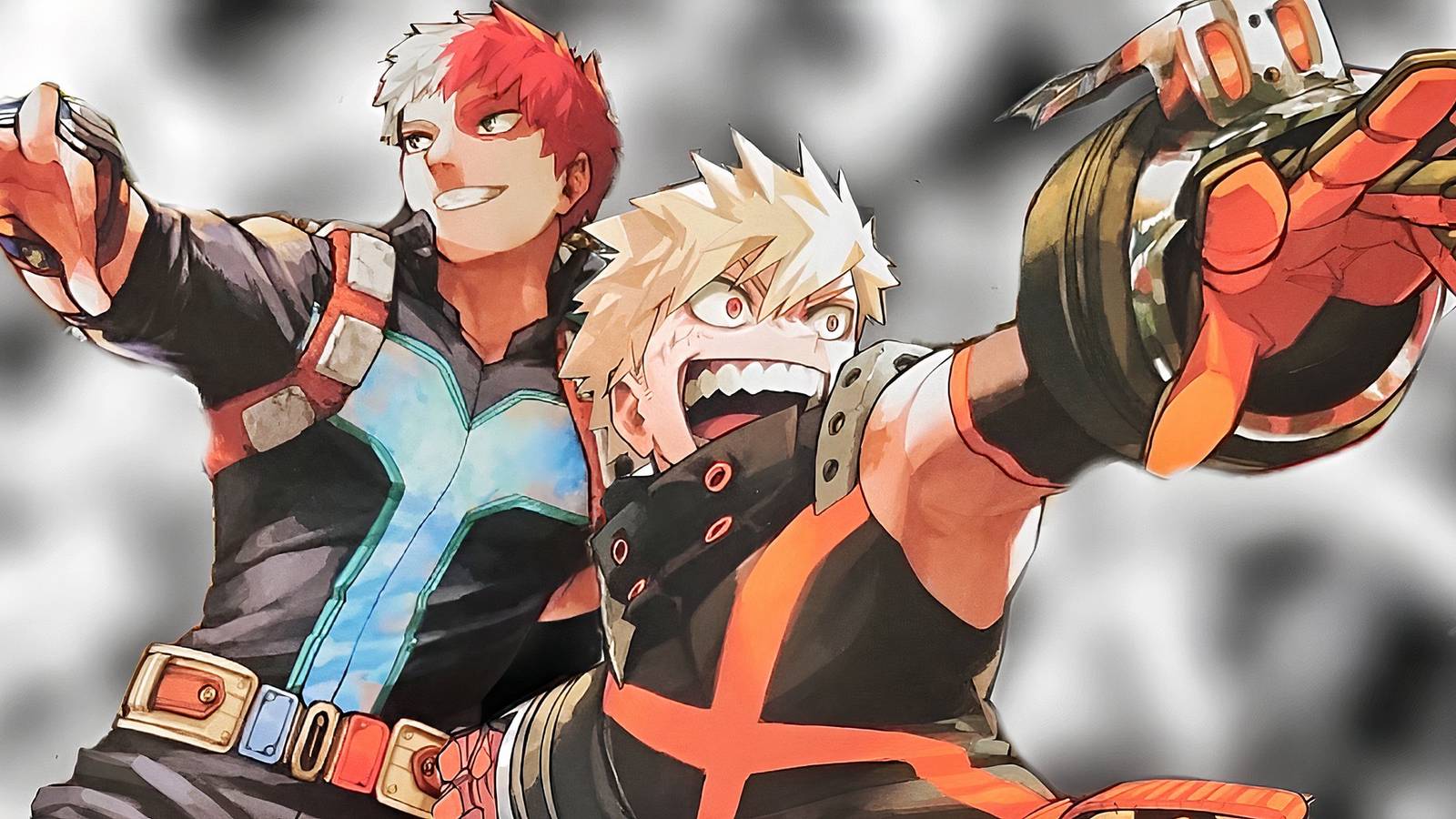 My Hero Academia Bakugo Shoto Pro Hero Timeskip Design