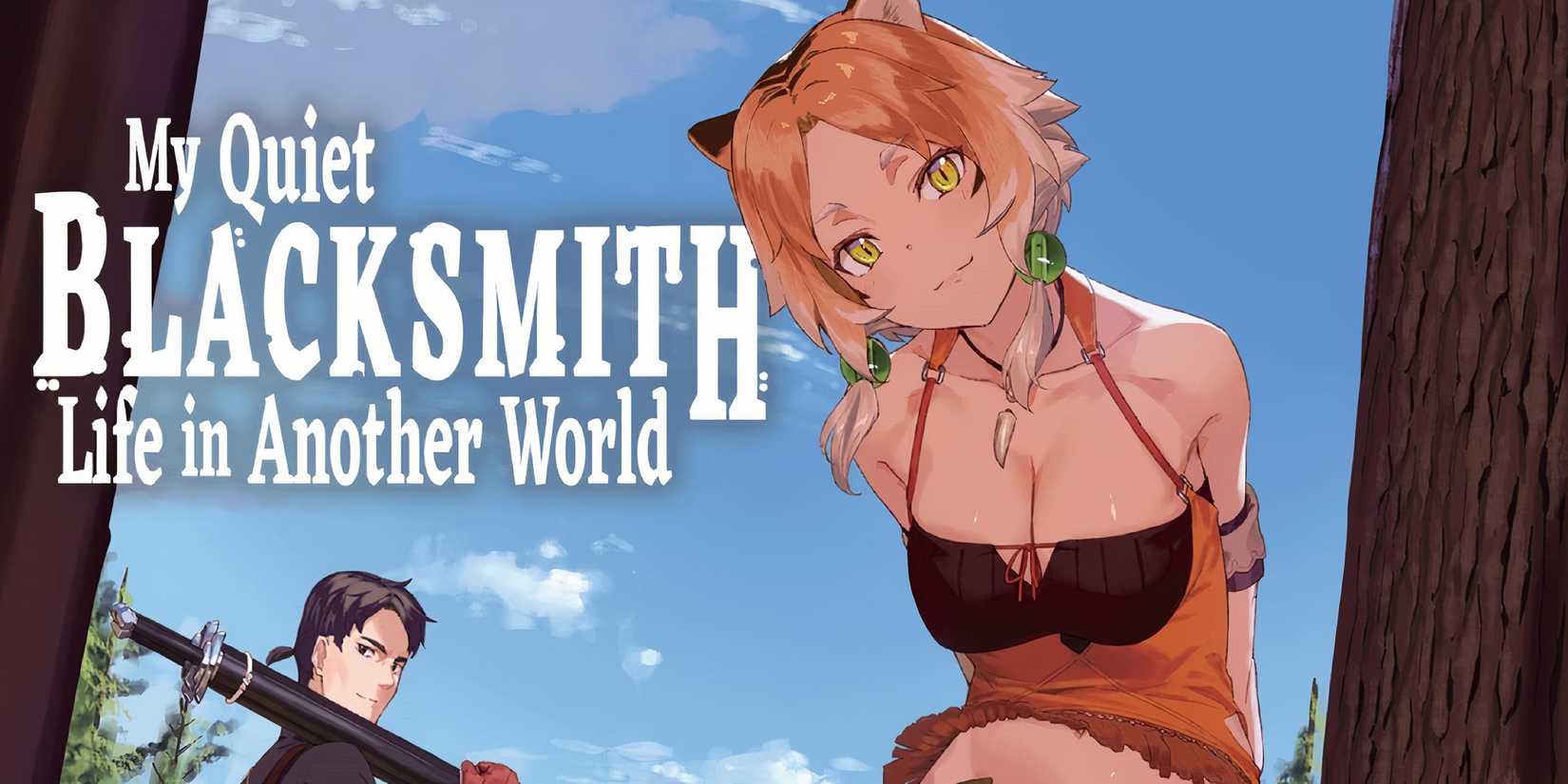 My Quiet Blacksmith Life In Another World cover photo of light novel