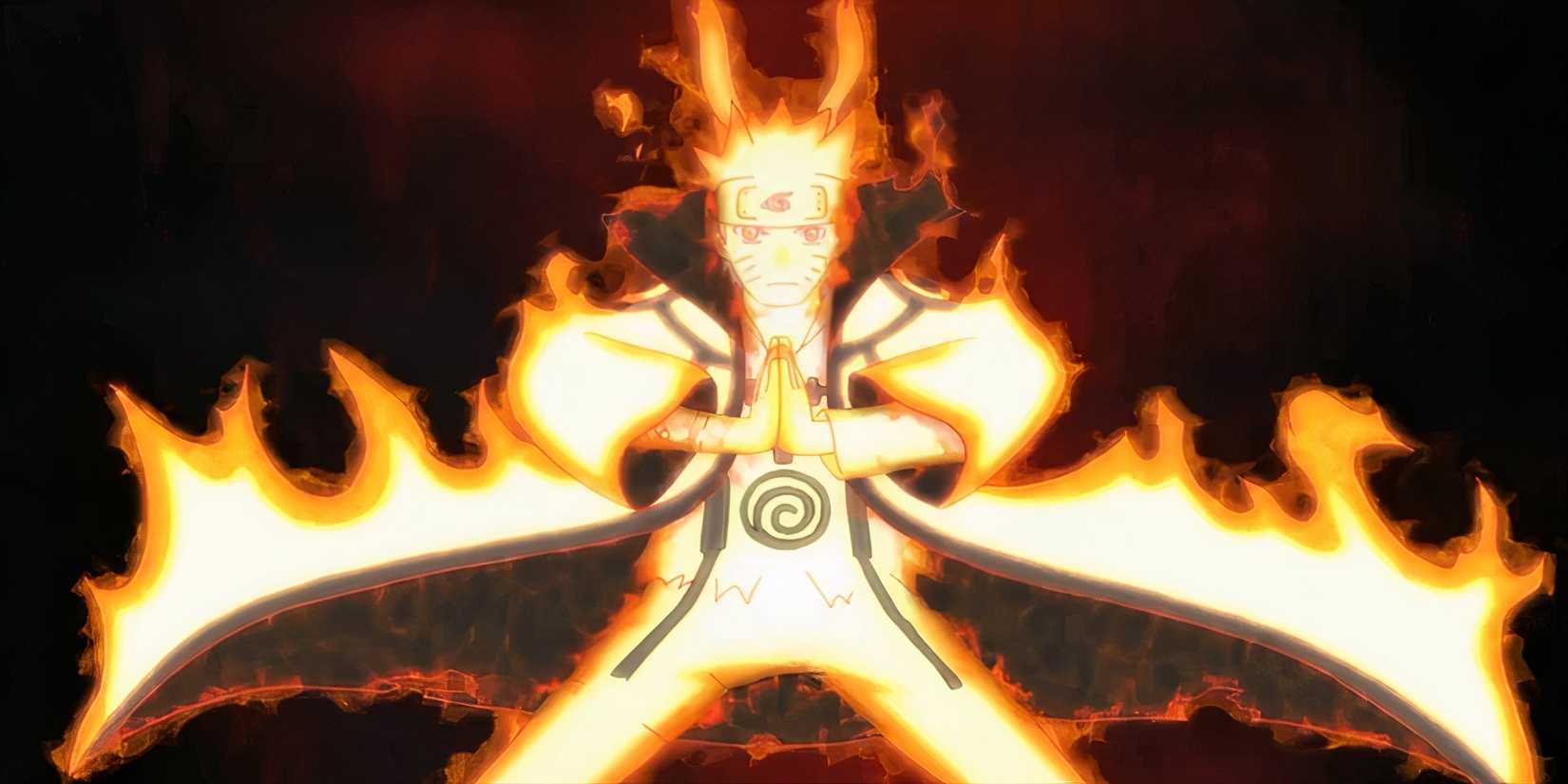 naruto nine tails chakra
