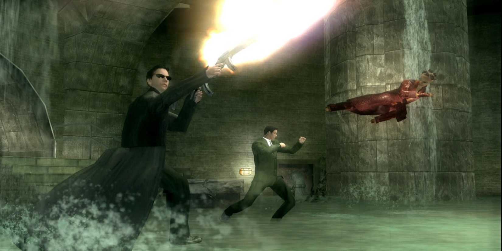 Matrix Gun Loading Room We Could Have Had a Hideo Kojima-Directed Matrix Game