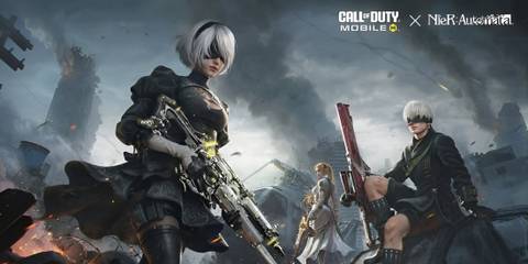 nier automata call of duty mobile key art