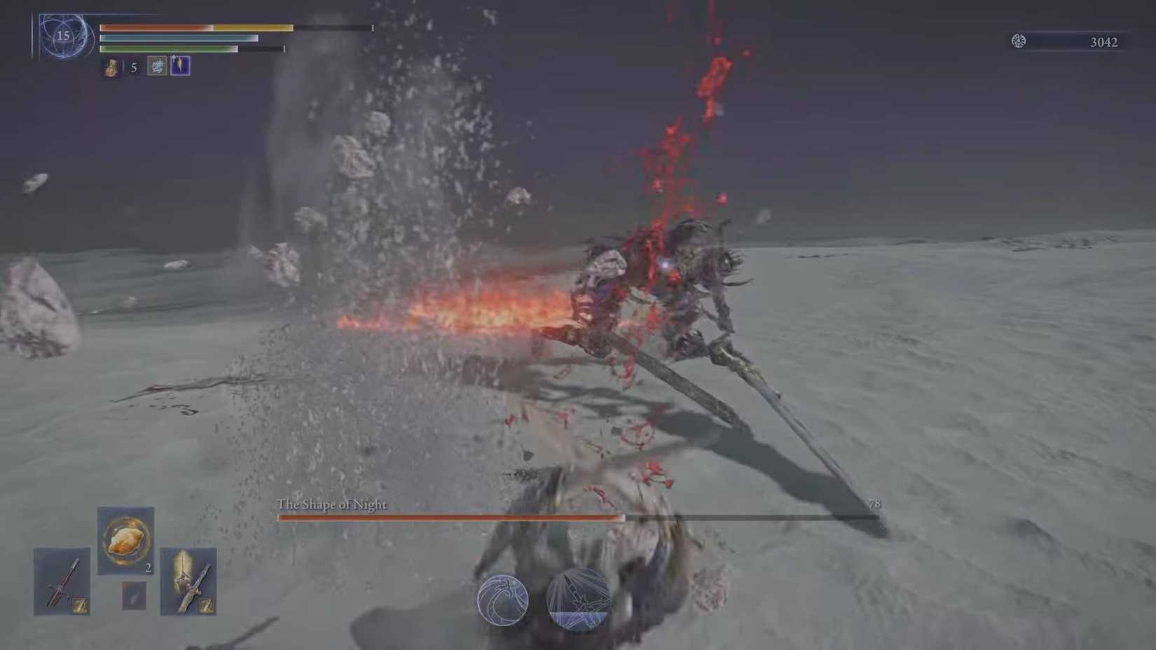 Nightreign_Shape of Night_Lunge Combo