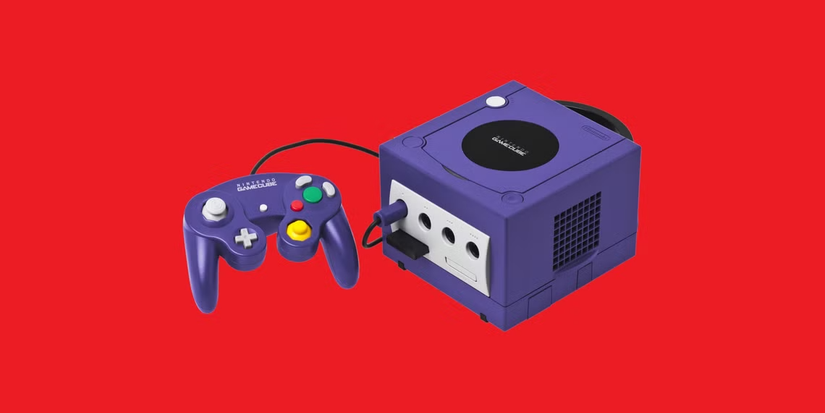 nintendo-gamecube-console-red-bg