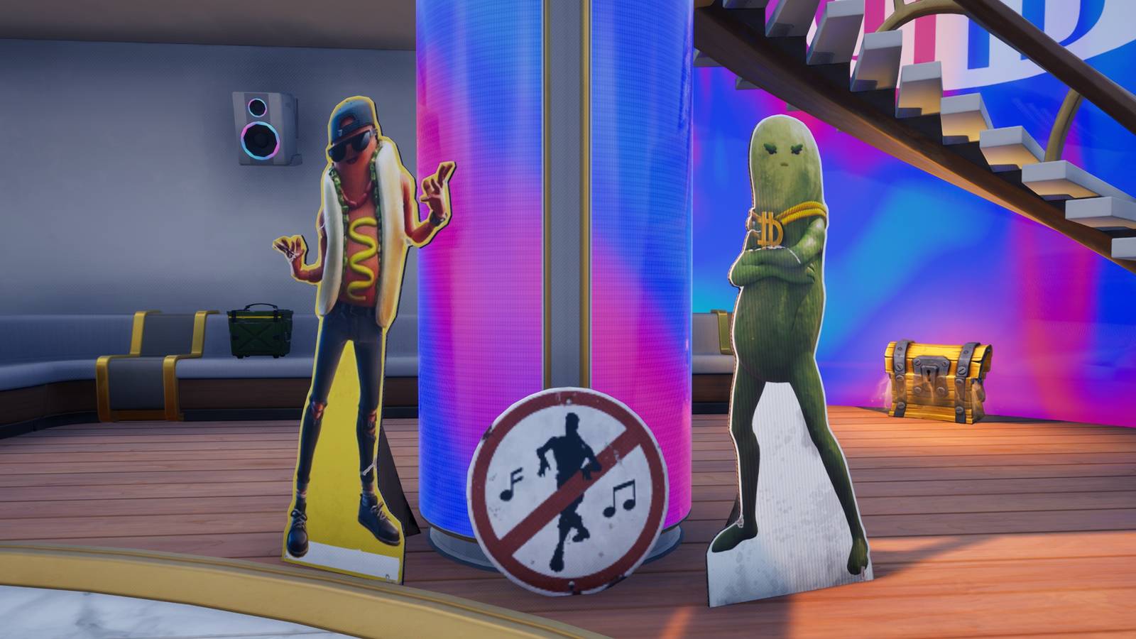 no emote club in fortnite