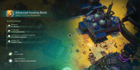 No Man's Sky Settlement Building details