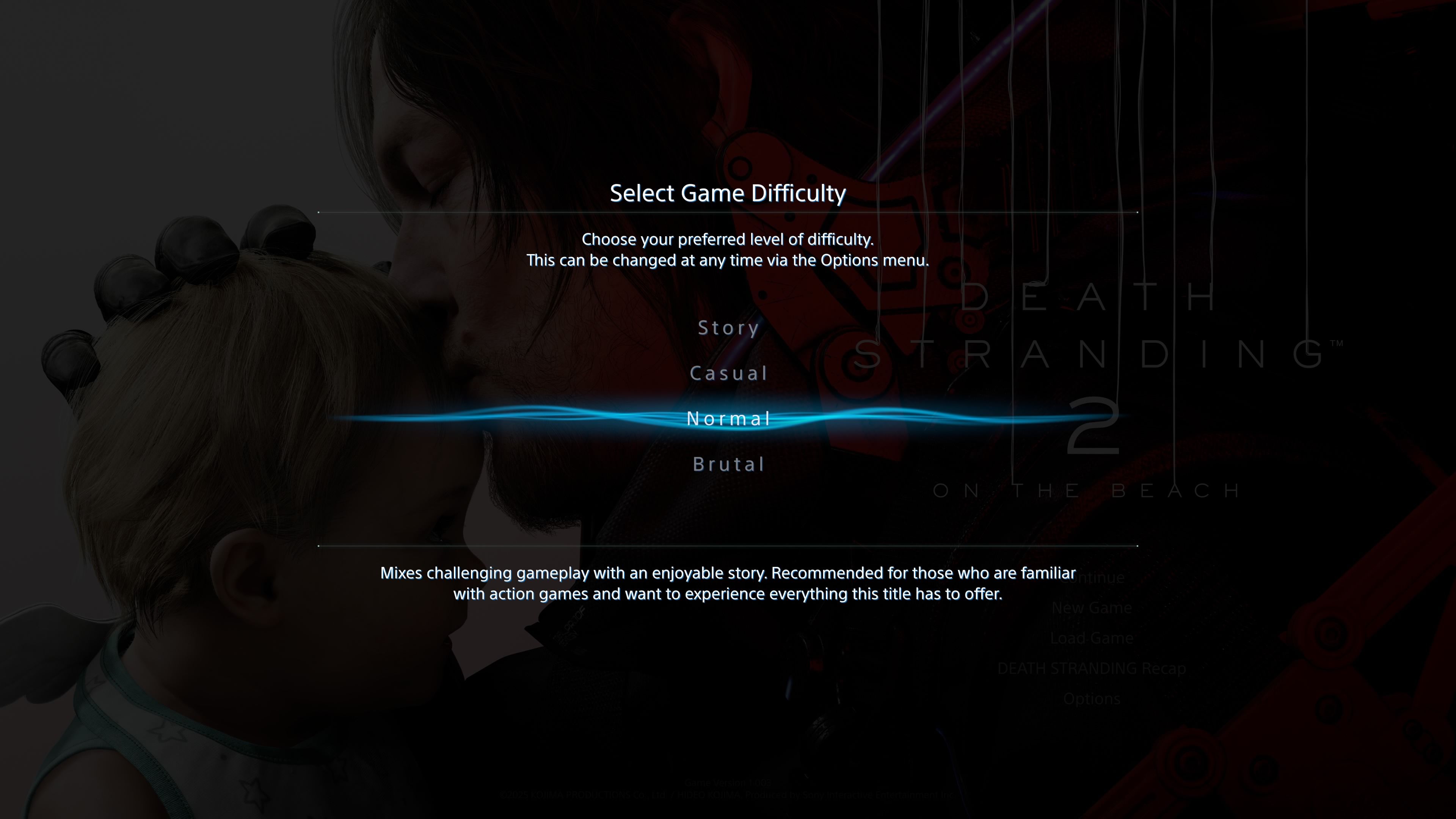 normal difficulty death stranding 2