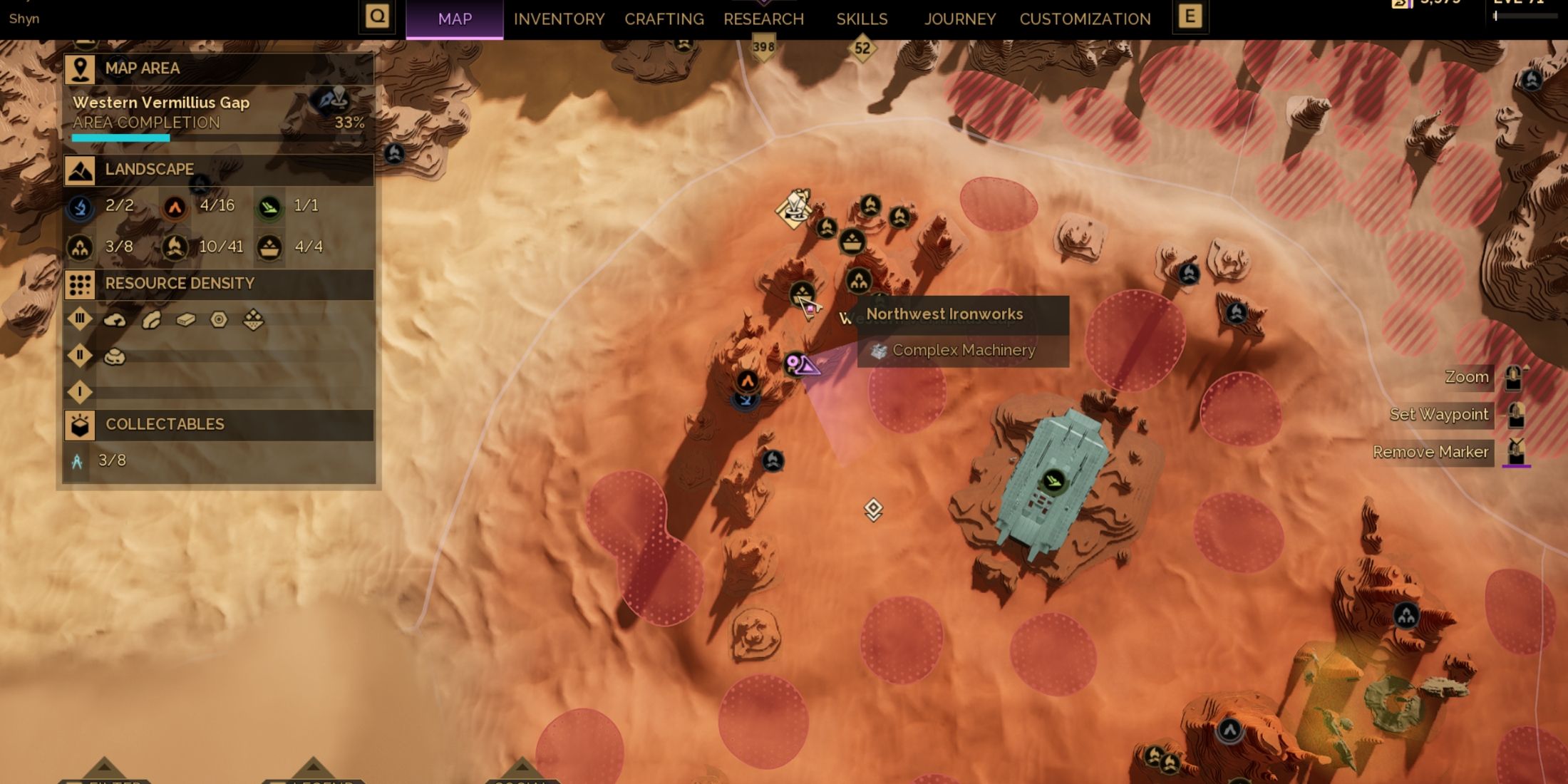 Northwest Ironworks unique schematic breast in Dune Awakening